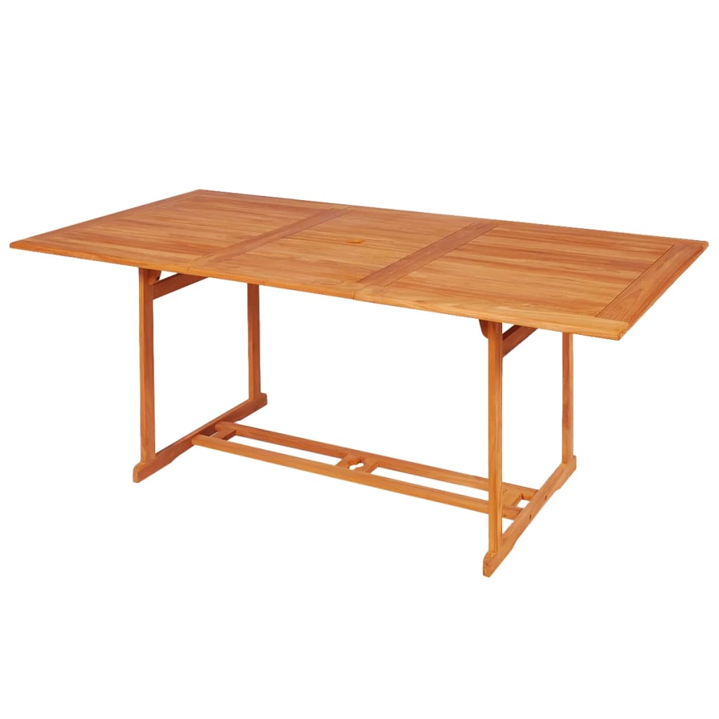 Utendørs spisestue 7 deler heltre teak