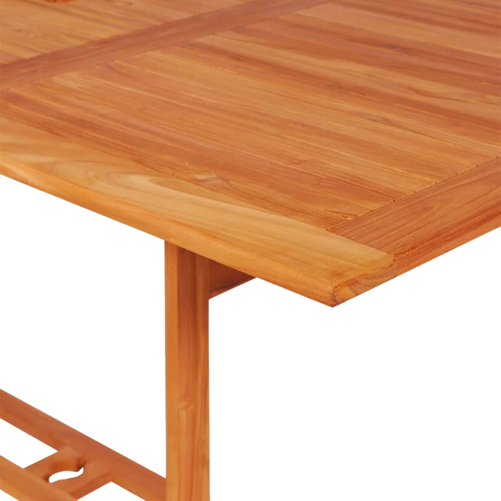 Utendørs spisestue 9 deler heltre teak