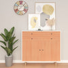 Selvklebende møbelfolier 2 stk 500x90 cm PVC japansk eik