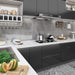 Selvklebende møbelfolier 2 stk 500x90 cm PVC svart