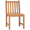5-delt hagespisesett 80x80 cm heltre teak