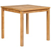 5-delt hagespisesett 80x80 cm heltre teak