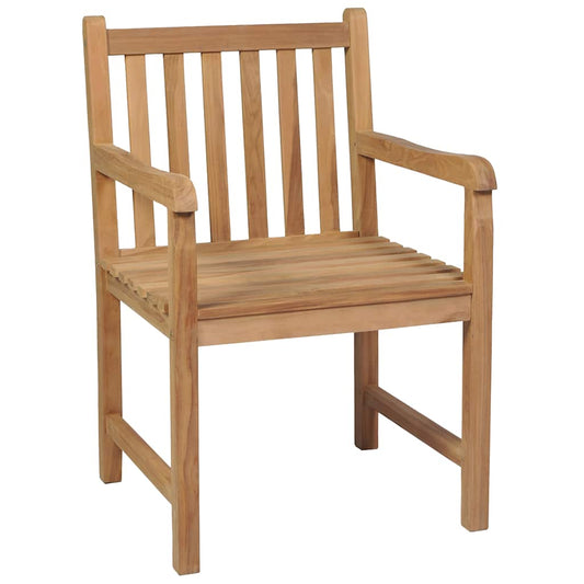 7-delers hagespisesett 140x80 cm heltre teak vidaXL