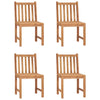 5-delers hagespisesett 150x90 cm heltre teak