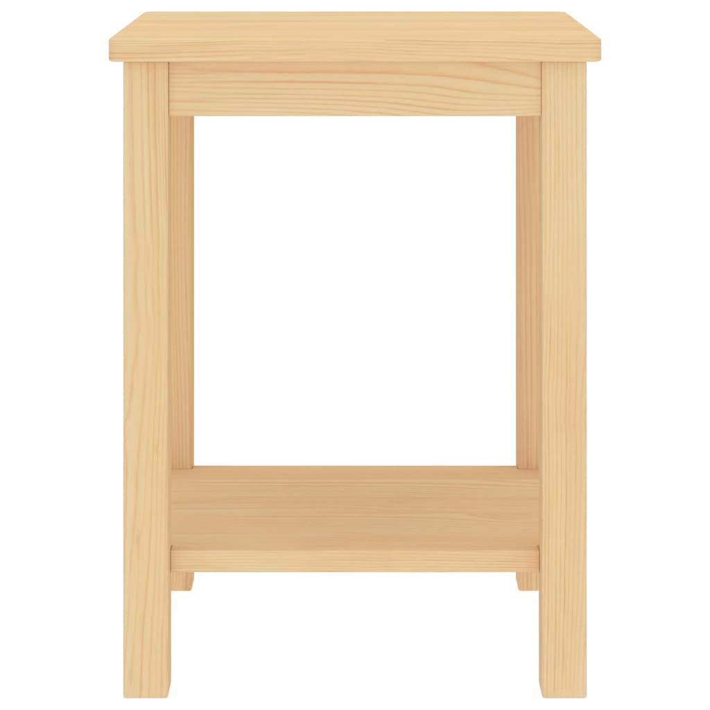 Nattbord naturell 35x30x47 cm heltre furu