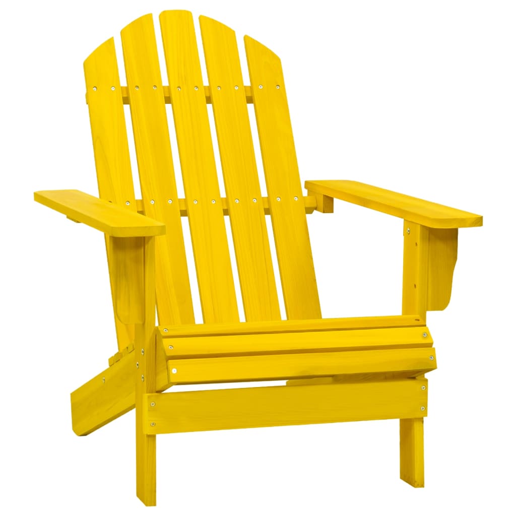 Adirondack hagestol heltre gran gul