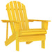 Adirondack hagestol heltre gran gul