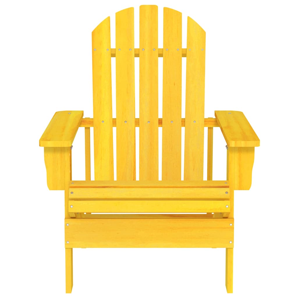 Adirondack hagestol heltre gran gul