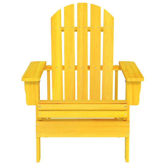 Adirondack hagestol heltre gran gul