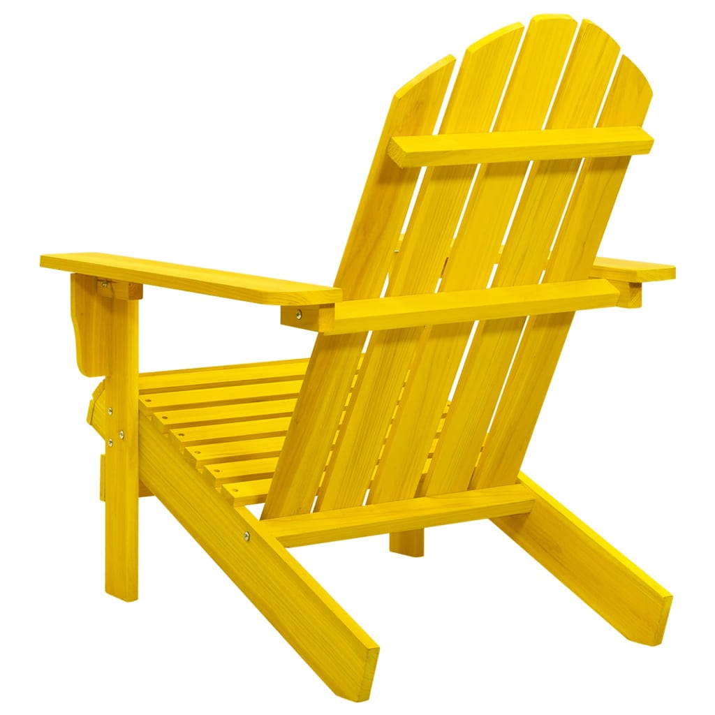 Adirondack hagestol heltre gran gul