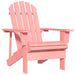 Adirondack hagestol heltre gran rosa