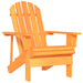 Adirondack hagestol heltre gran oransje