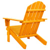Adirondack hagestol heltre gran oransje