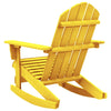 Adirondack gyngestol for hage heltre gran gul