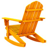 Adirondack gyngestol for hage heltre gran oransje