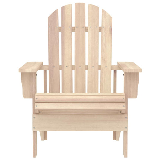 Adirondack hagestol med bord heltre gran