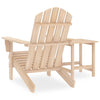 Adirondack hagestol med bord heltre gran