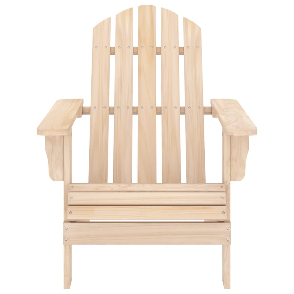 Adirondack hagestol med bord heltre gran