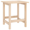 Adirondack hagestol med bord heltre gran