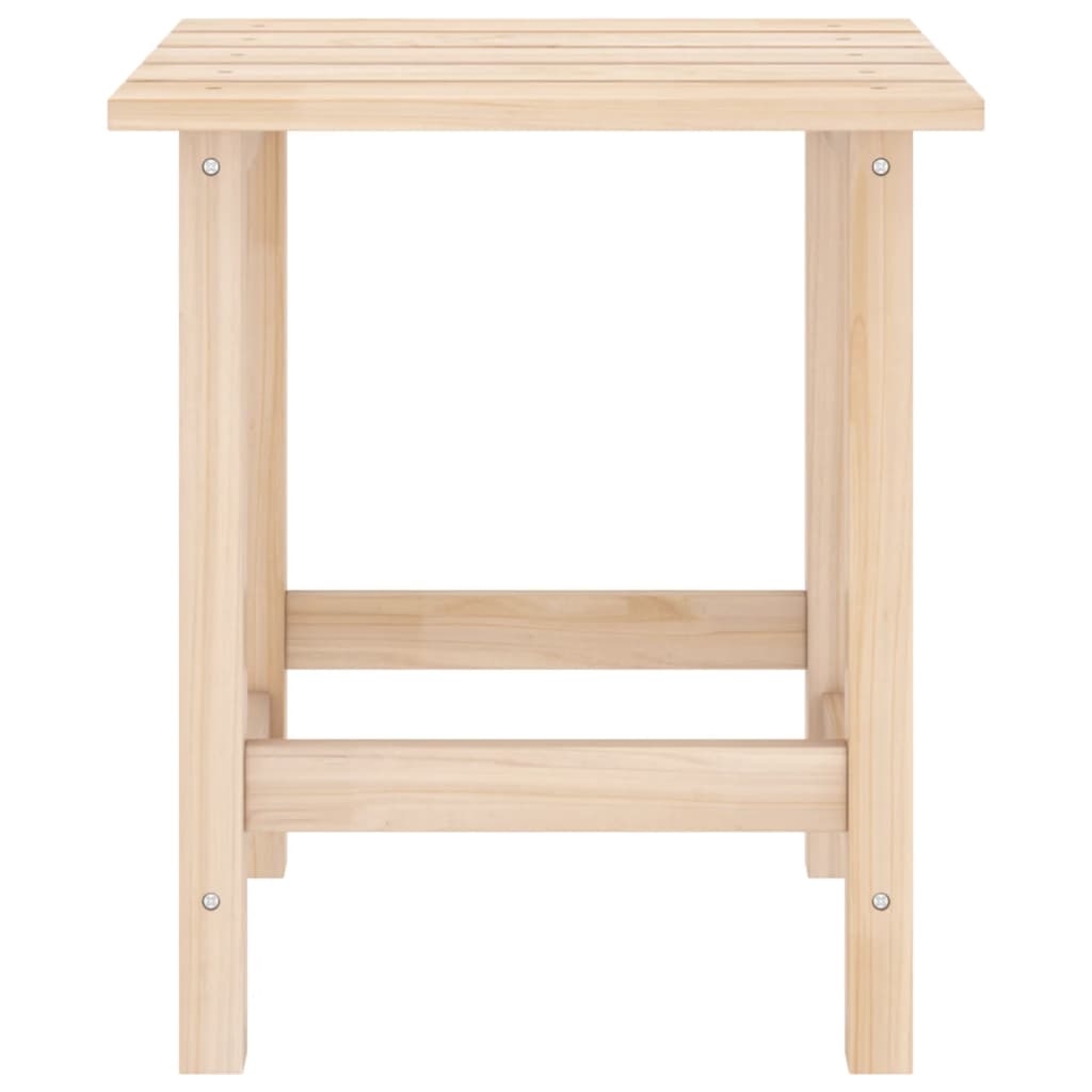 Adirondack hagestol med bord heltre gran