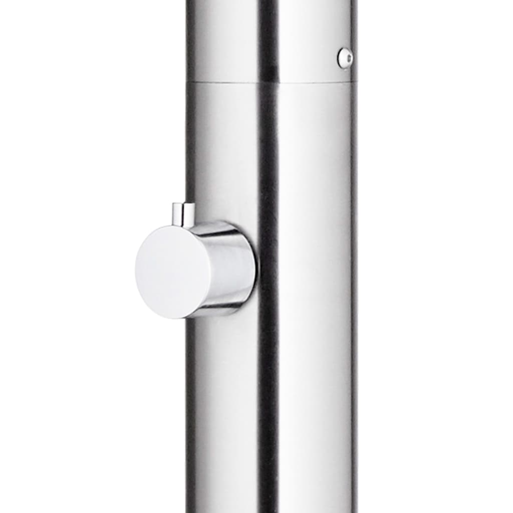 Hagedusj 215 cm rustfritt stål vidaXL