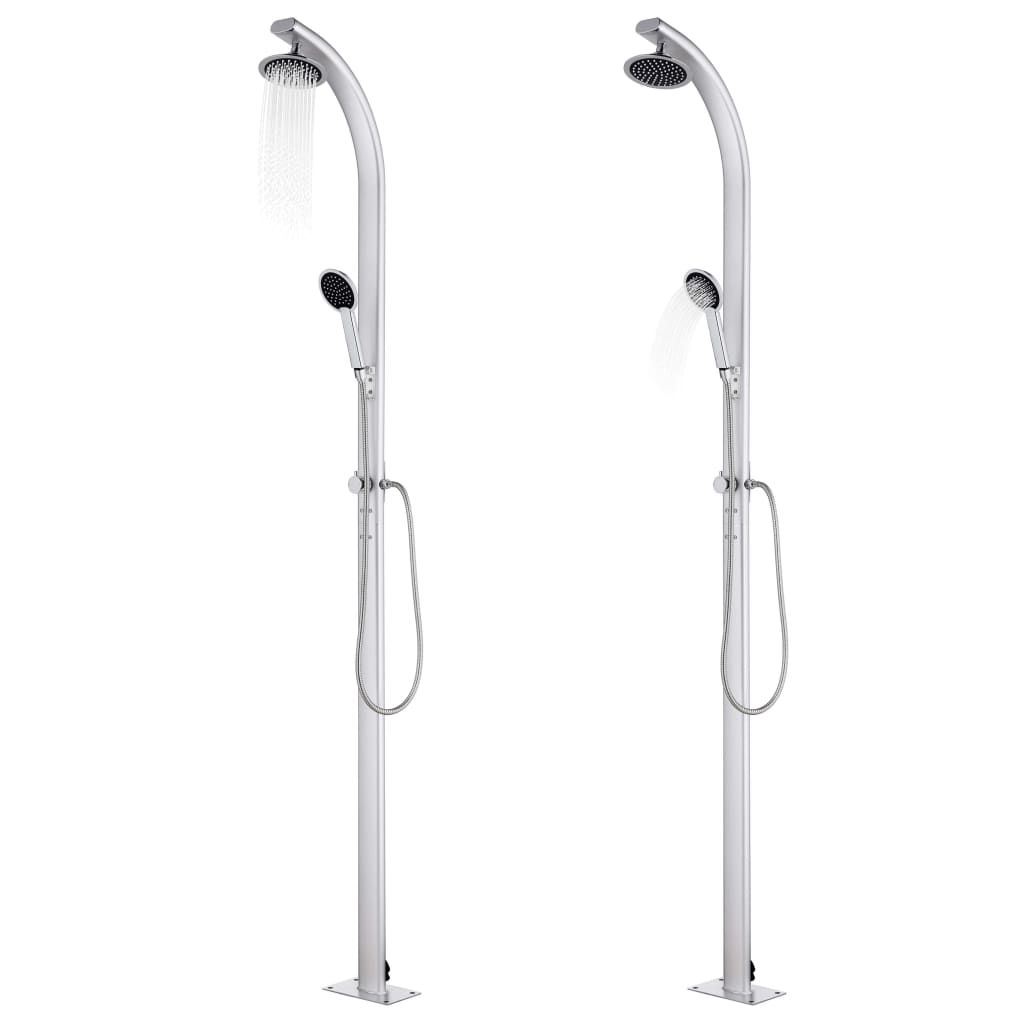 Hagedusj 215 cm aluminium vidaXL