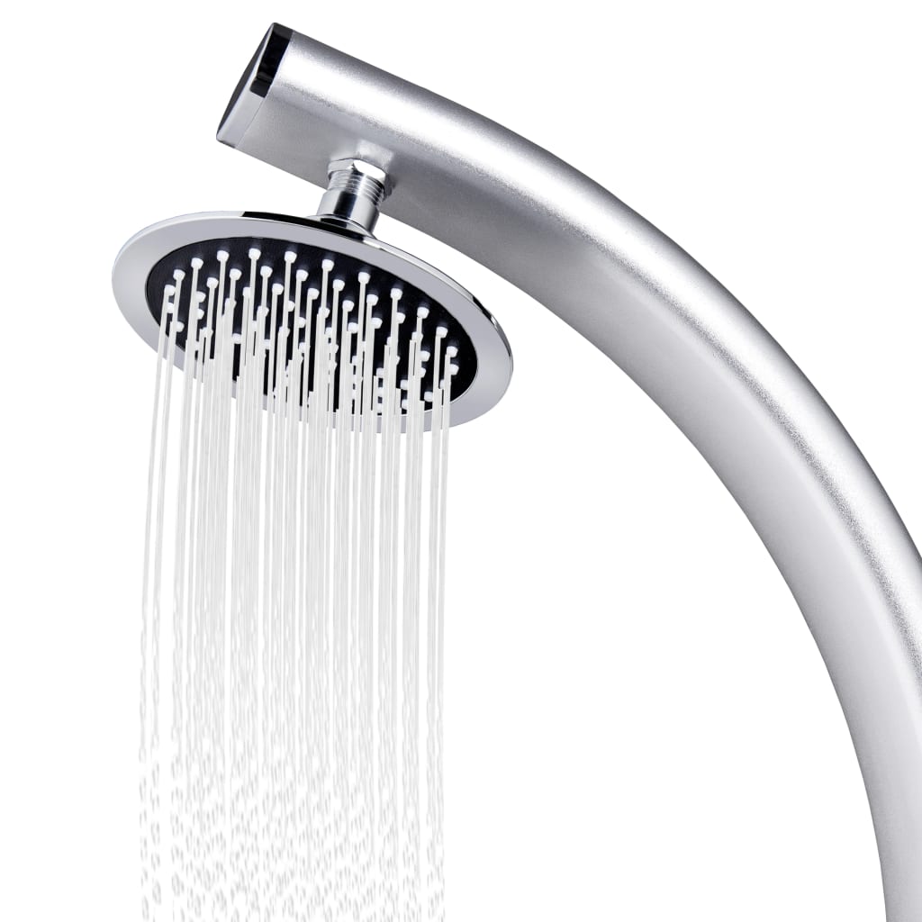 Hagedusj 215 cm aluminium vidaXL