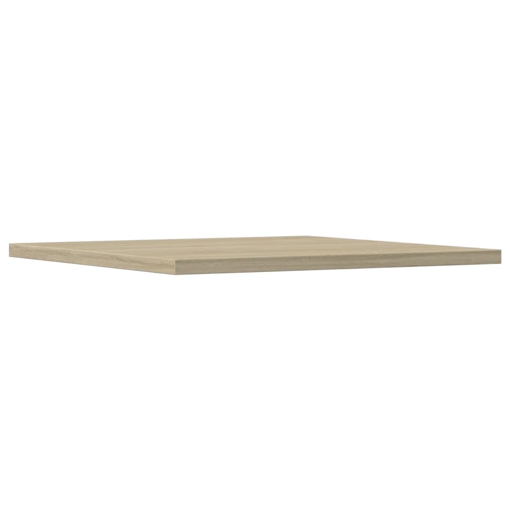 Hylleplater 4 stk sonoma eik 40x40x1,5 cm sponplate