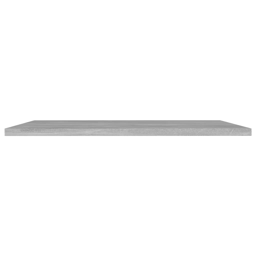 Hylleplater 4 stk betonggrå 40x50x1,5 cm konstruert tre