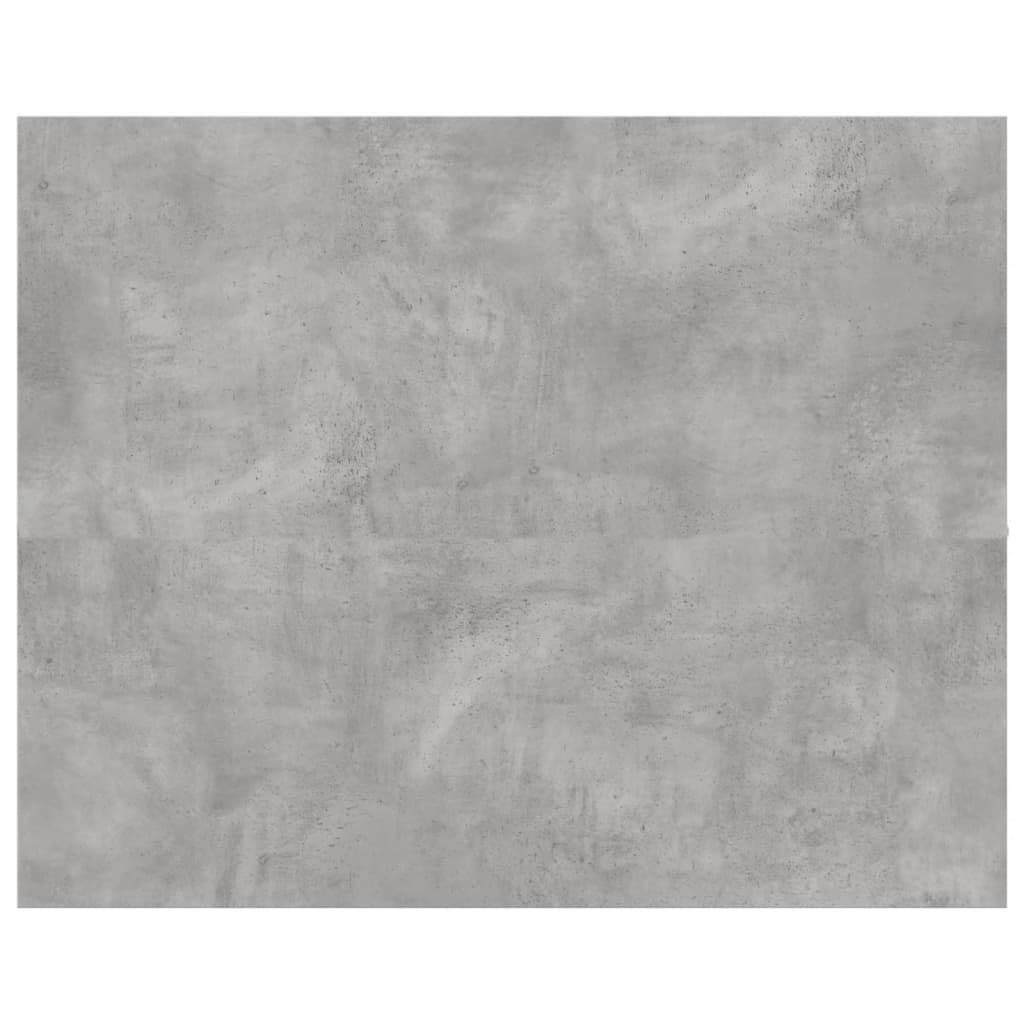 Hylleplater 8 stk betonggrå 40x50x1,5 cm konstruert tre