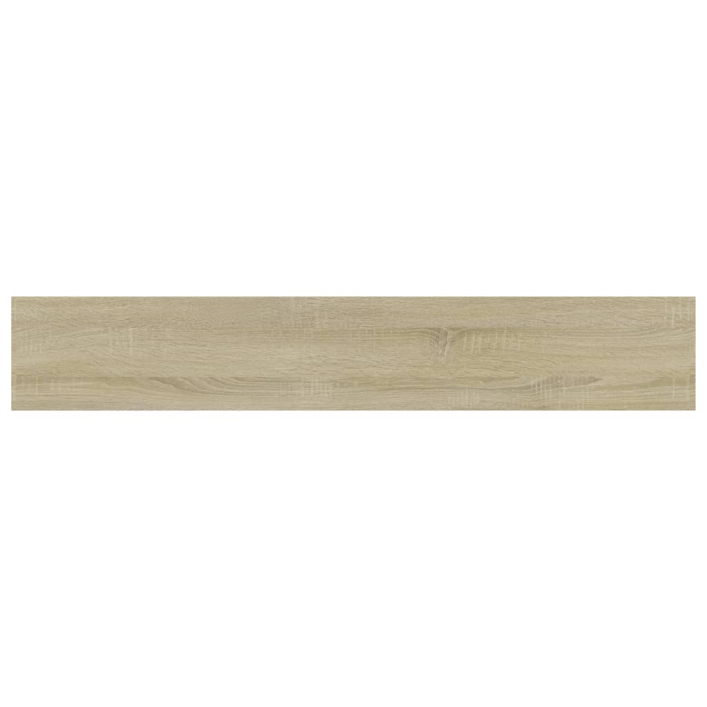 Hylleplater 4 stk sonoma eik 60x10x1,5 cm sponplate