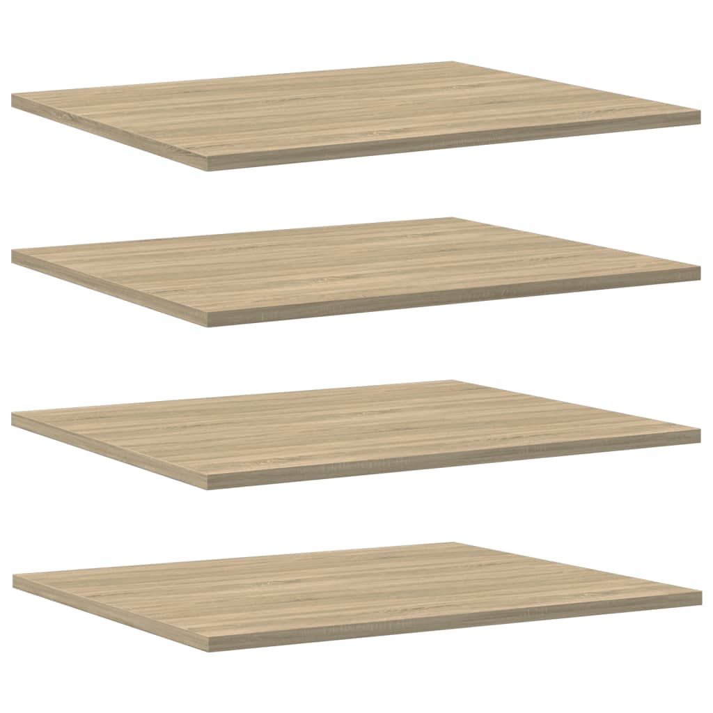 Hylleplater 8 stk sonoma eik 60x50x1,5 cm sponplate