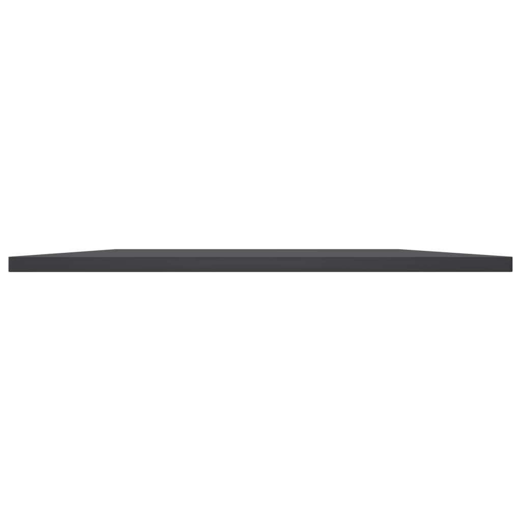 Hylleplater 8 stk grå 80x20x1,5 cm sponplate