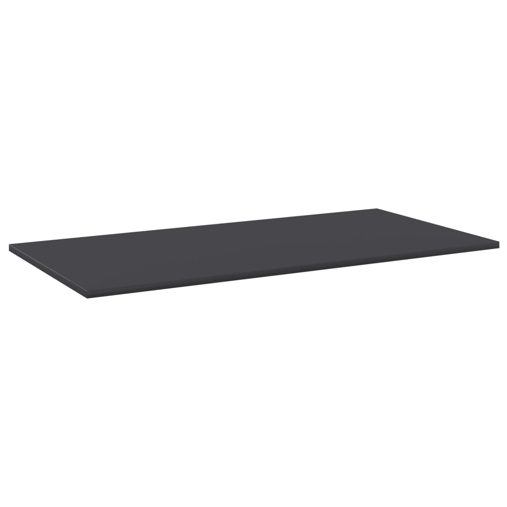 Hylleplater 8 stk grå 80x30x1,5 cm sponplate