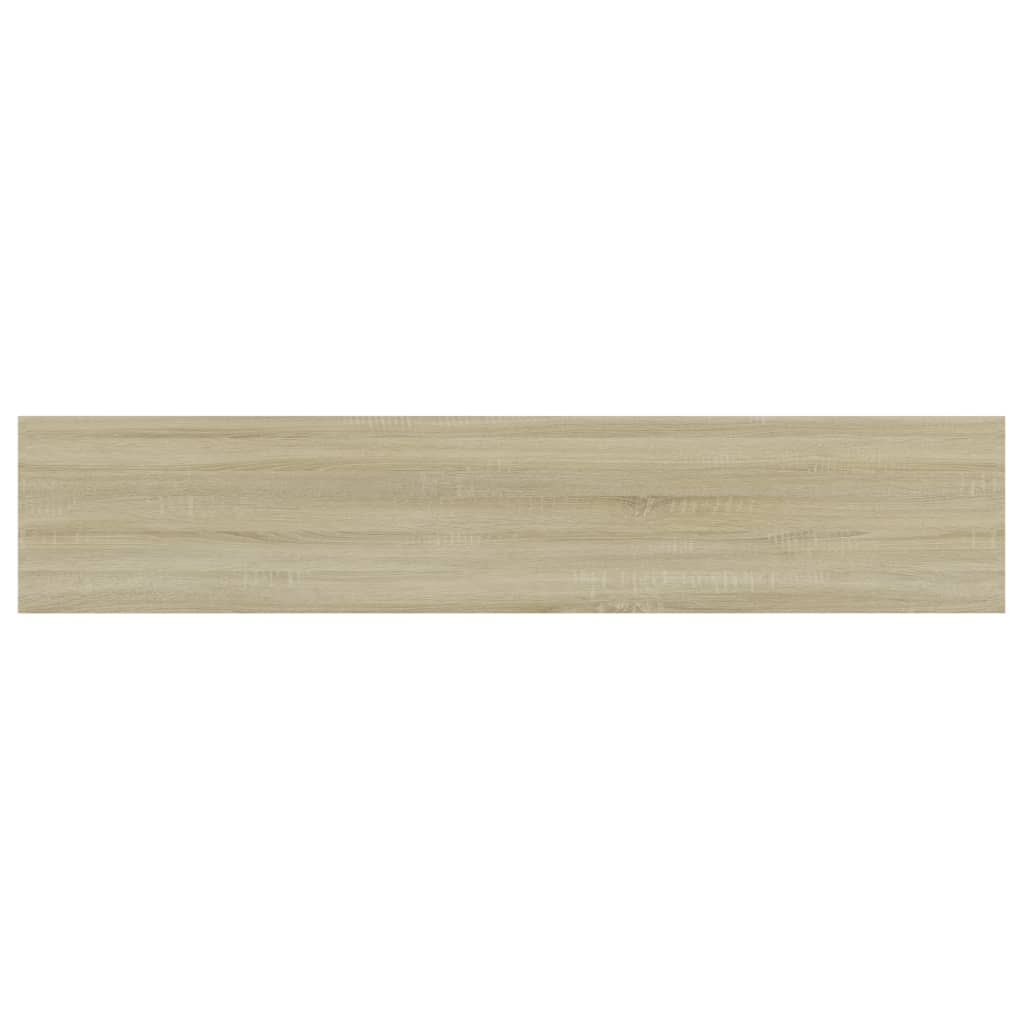 Hylleplater 4 stk sonoma eik 100x20x1,5 cm sponplate