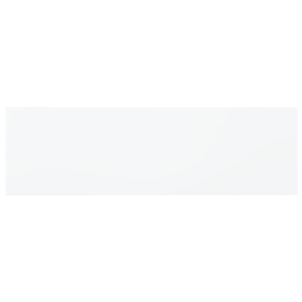 Hylleplater 8 stk hvit 100x30x1,5 cm sponplate