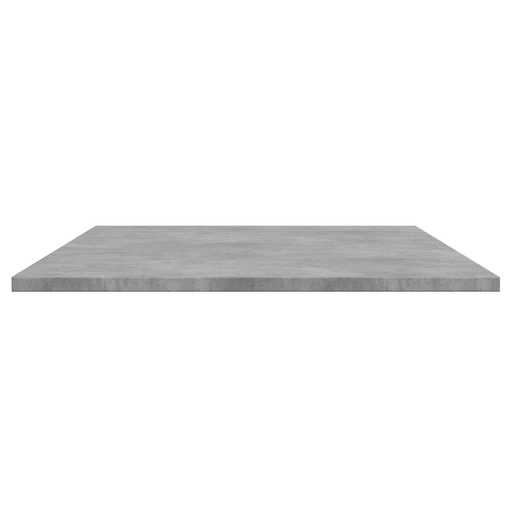 Hylleplater 4 stk betonggrå 100x50x1,5 cm konstruert tre