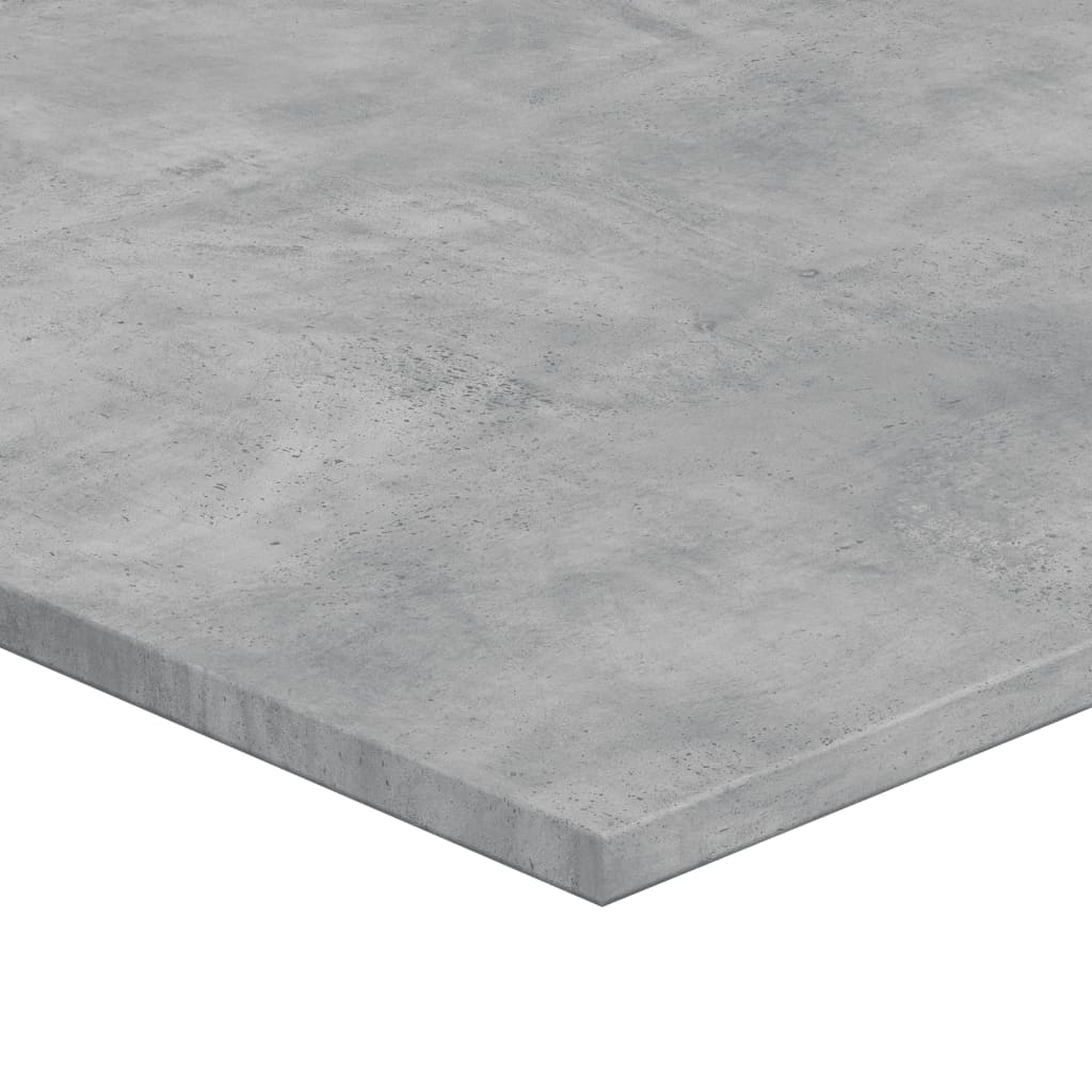 Hylleplater 4 stk betonggrå 100x50x1,5 cm konstruert tre