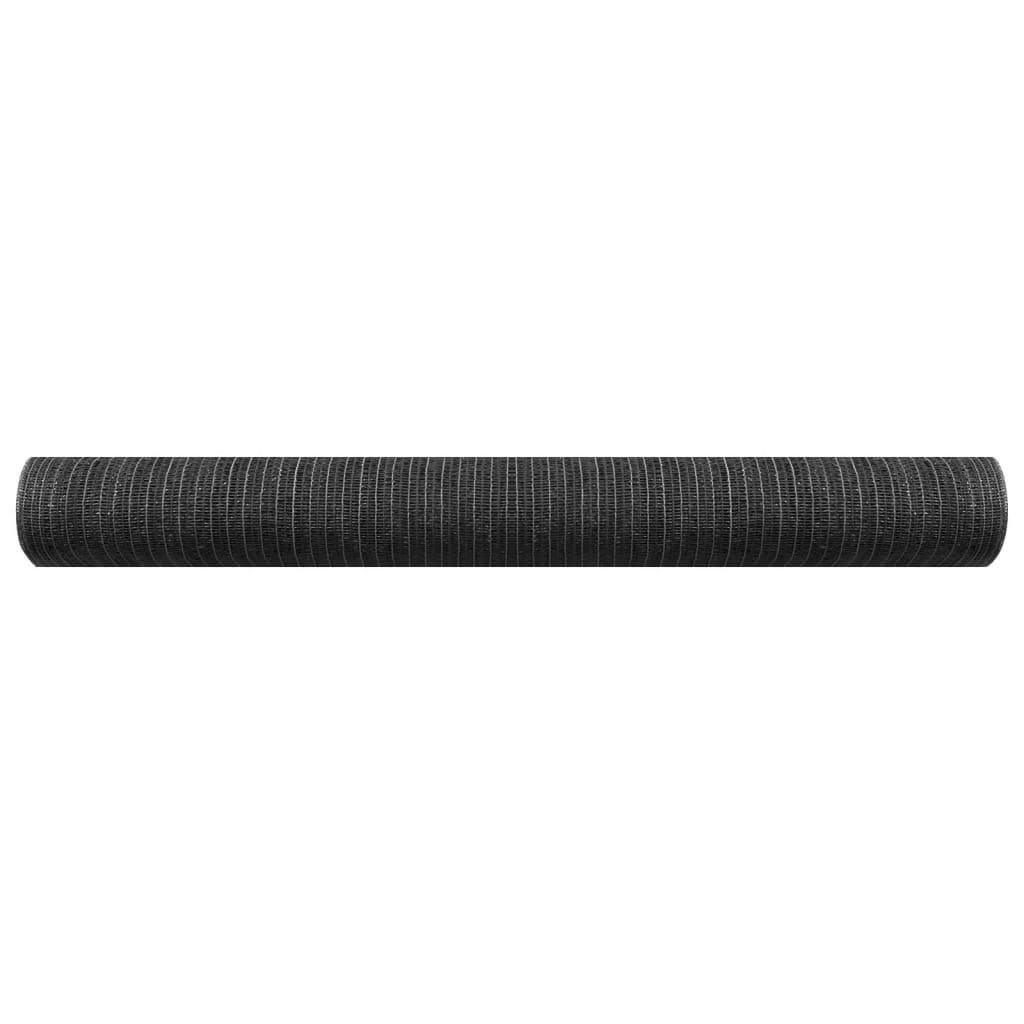 Skjermnett antrasitt 1,8x25 m HDPE 75 g/m²