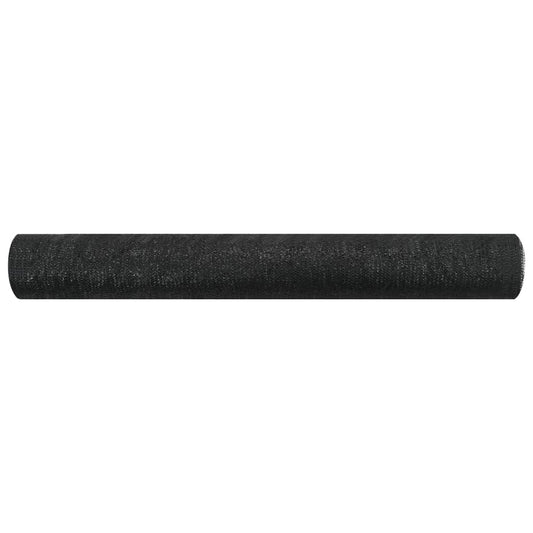 Skjermnett svart 3,6x10 m HDPE 75 g/m²