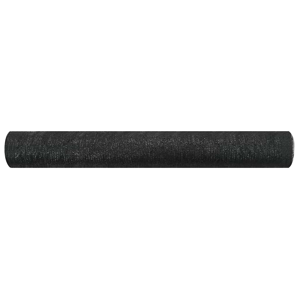 Skjermnett svart 3,6x50 m HDPE 75 g/m²