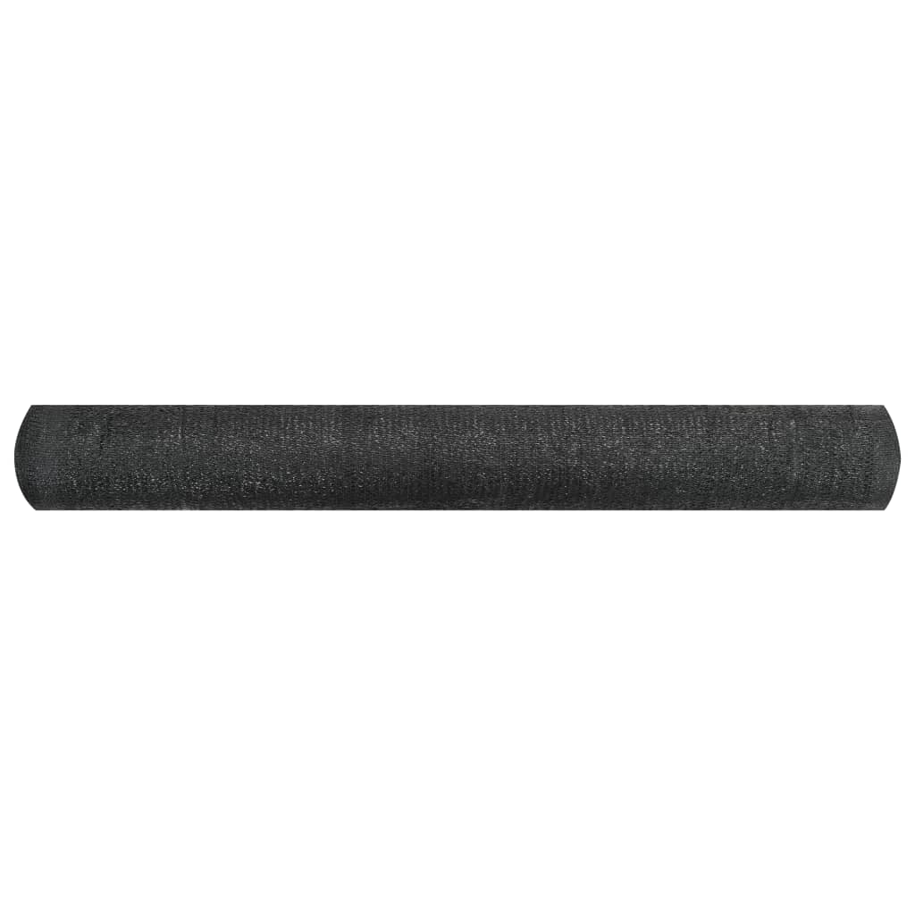 Skjermnett svart 2x10 m HDPE 195 g/m²