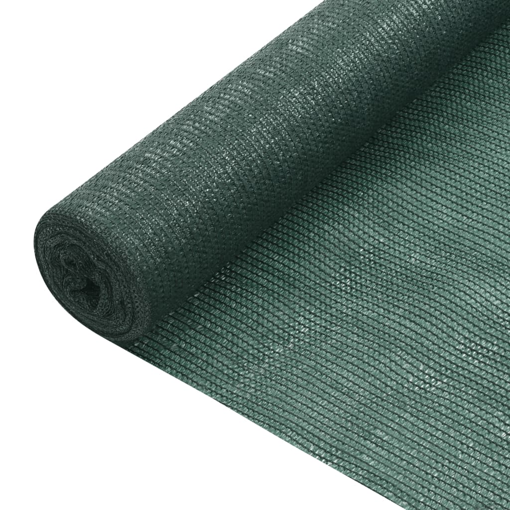 Skjermnett grønn 3,6x10 m HDPE 75 g/m² vidaXL