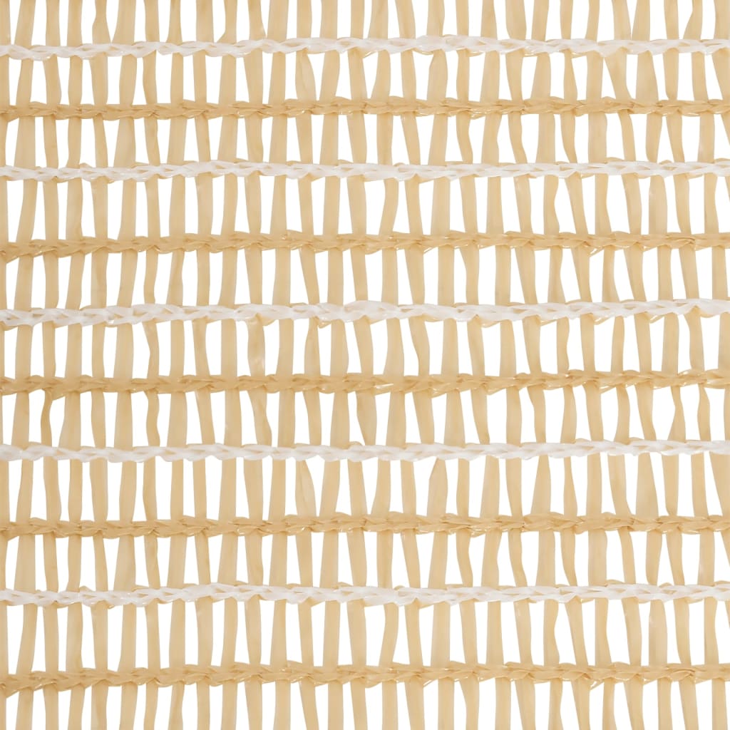 Skjermnett beige 1,2x25 m HDPE 195 g/m²