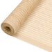 Skjermnett beige 1,5x50 m HDPE 195 g/m²
