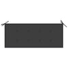 Stablebenk med pute 128,5 cm heltre teak