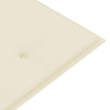 Stablebenk med pute 159 cm heltre teak