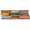Veggkledninger 10 stk 1,03 m² heltre teak
