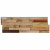 Veggkledninger 10 stk 1,03 m² gjenvunnet teak