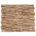 3D Veggkledninger 10 stk 1,01 m² heltre teak